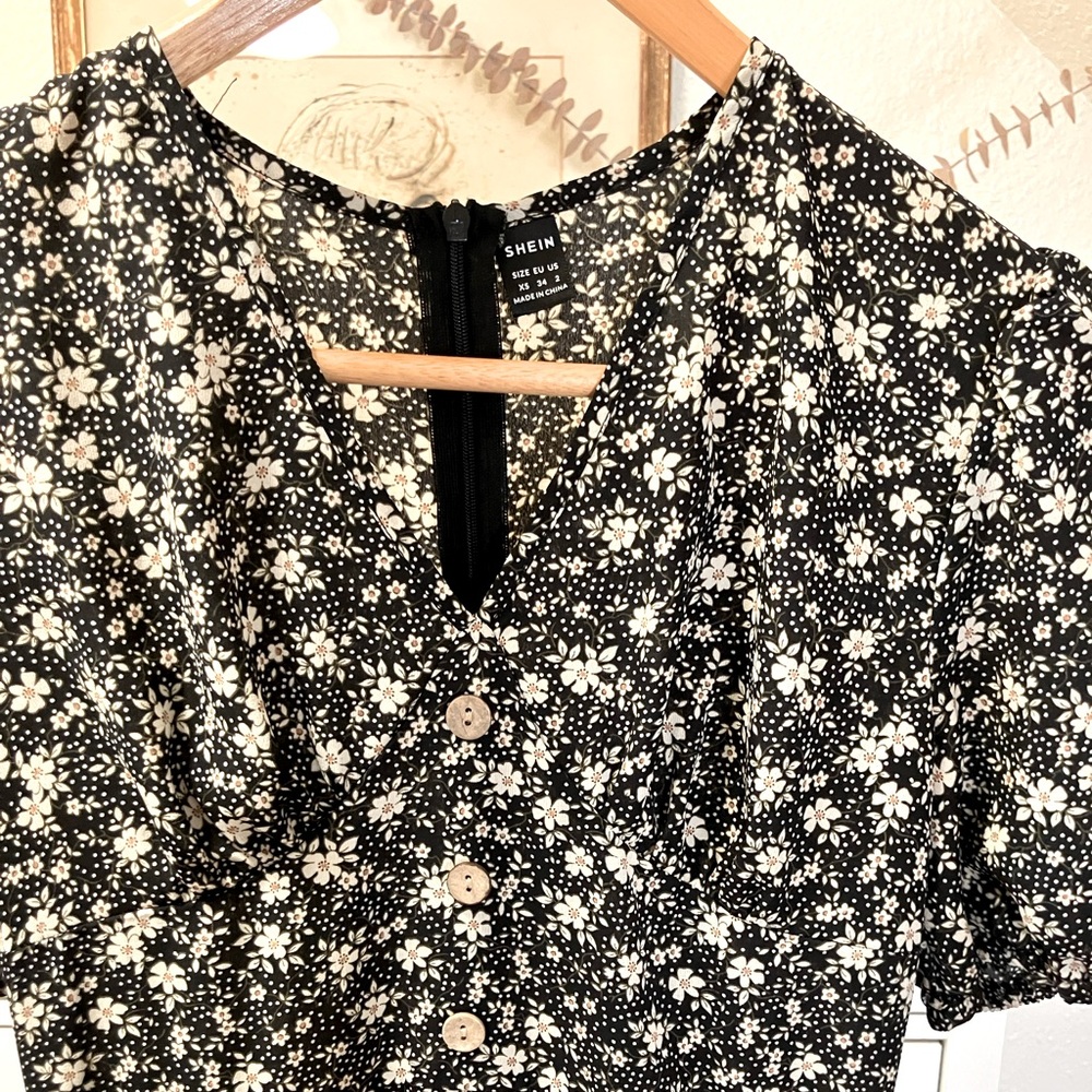 *SOLD* Floral Midi Dress